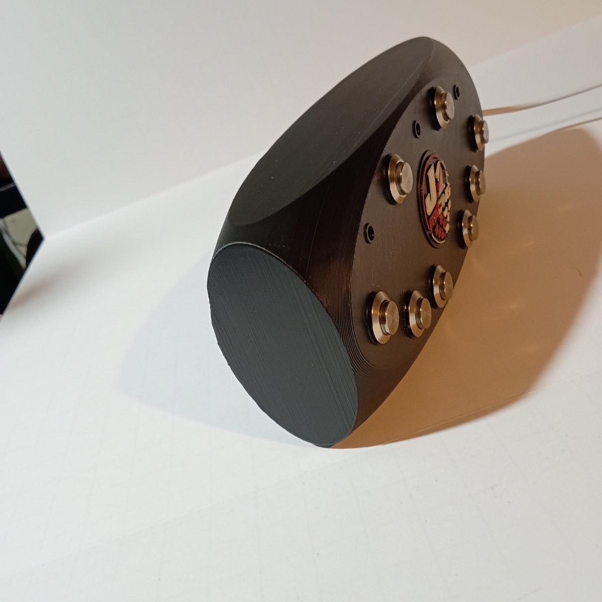 J1 One-of-One USB Sim Racing Button Box Prototype - 8 Metal Buttons