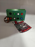 J1 Racing Systems Base Model – 8-Button USB Sim Racing Controller – Green Custom Color